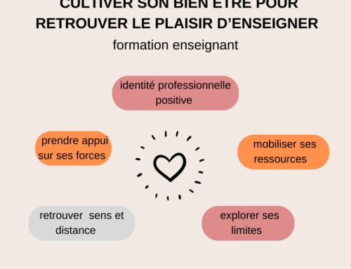 Cultiver son bien être  pour partager le bonheur d’enseigner